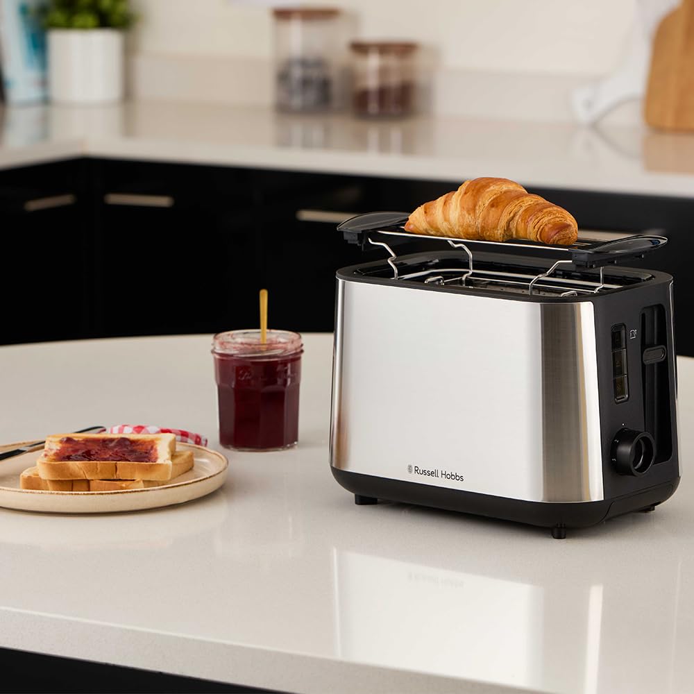 Russell Hobbs Toaster Heaton, for 2 slices, extra wide toast slots - 27390-56