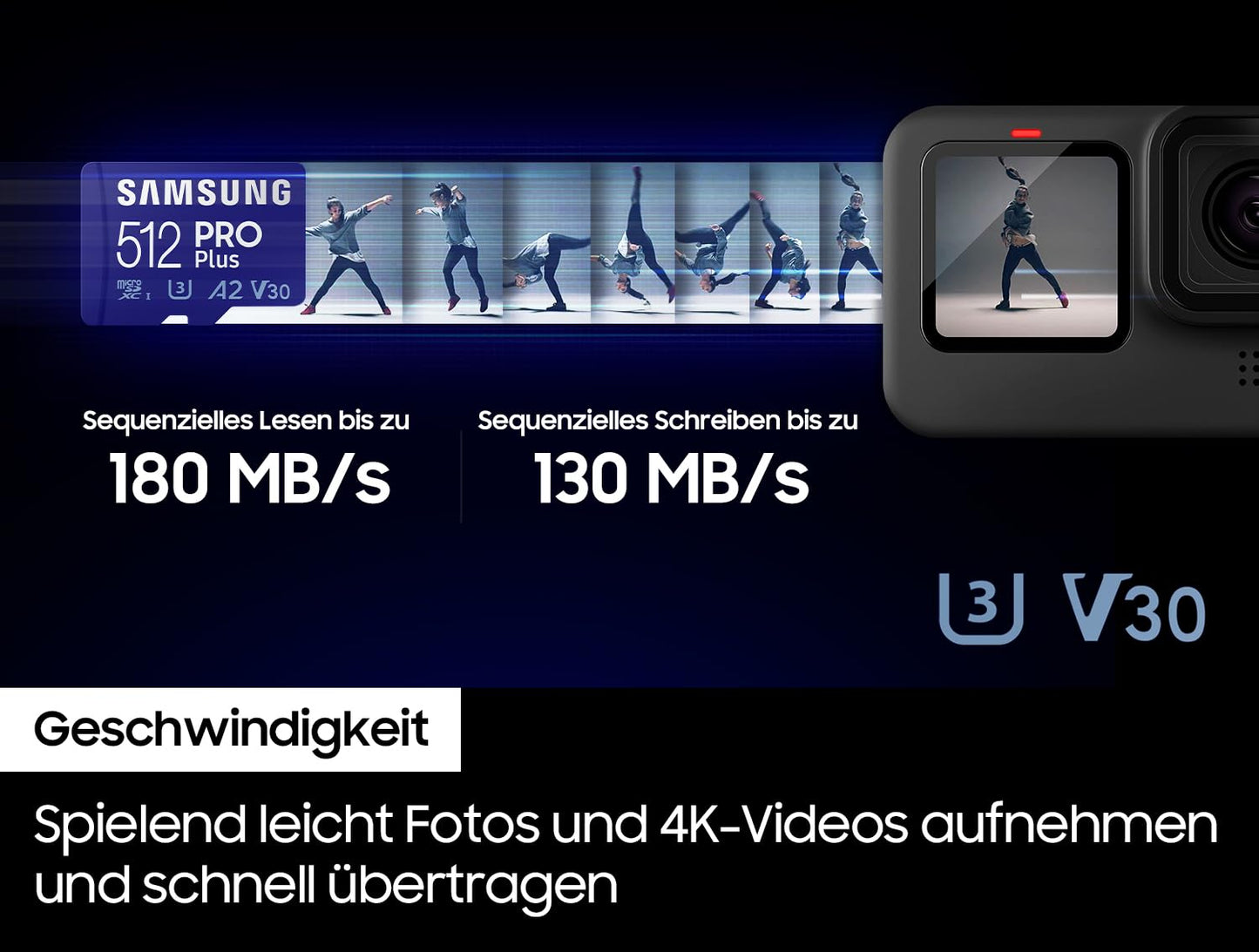 Samsung PRO Plus microSD card + SD adapter