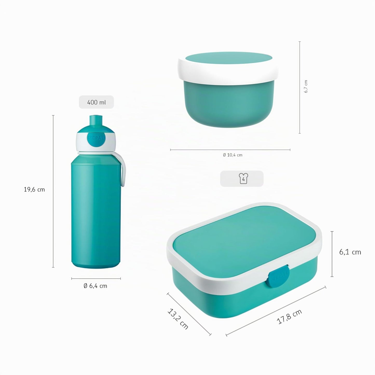 Mepal - lunch set campus (pu+lb+fb) - dino - 107410865381