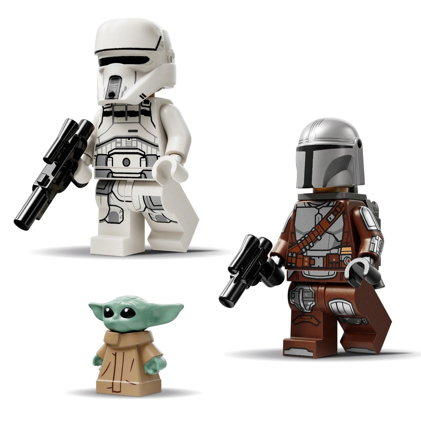 LEGO Star Wars 75444 Attack of the AT-RT - model building with imperial walker, tower, Mandalorian minifigure & Grogu figure - birthday gift for boys aged 7 and up & fans