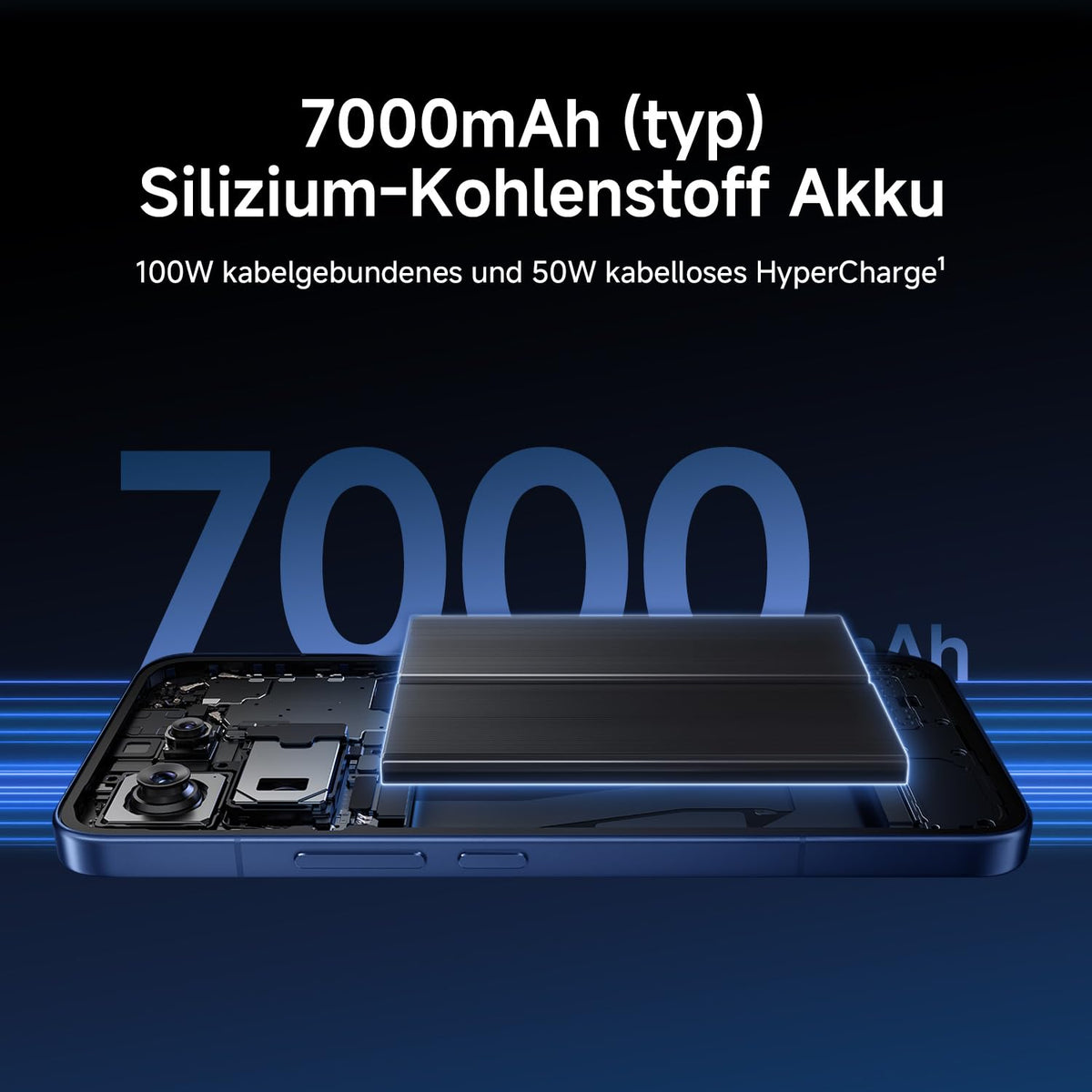 Xiaomi 17T Pro Smartphone 12+512 GB, 7000mAh, Leica 5X Telecamera, Mint Mobile/T-Mobile, Black