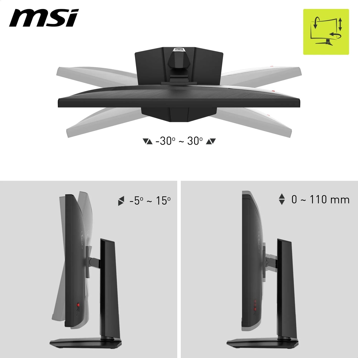 MSI, MAG 322URDF E16, 32-inch, 4K UHD, 3840x2160, gaming - 4711377307383