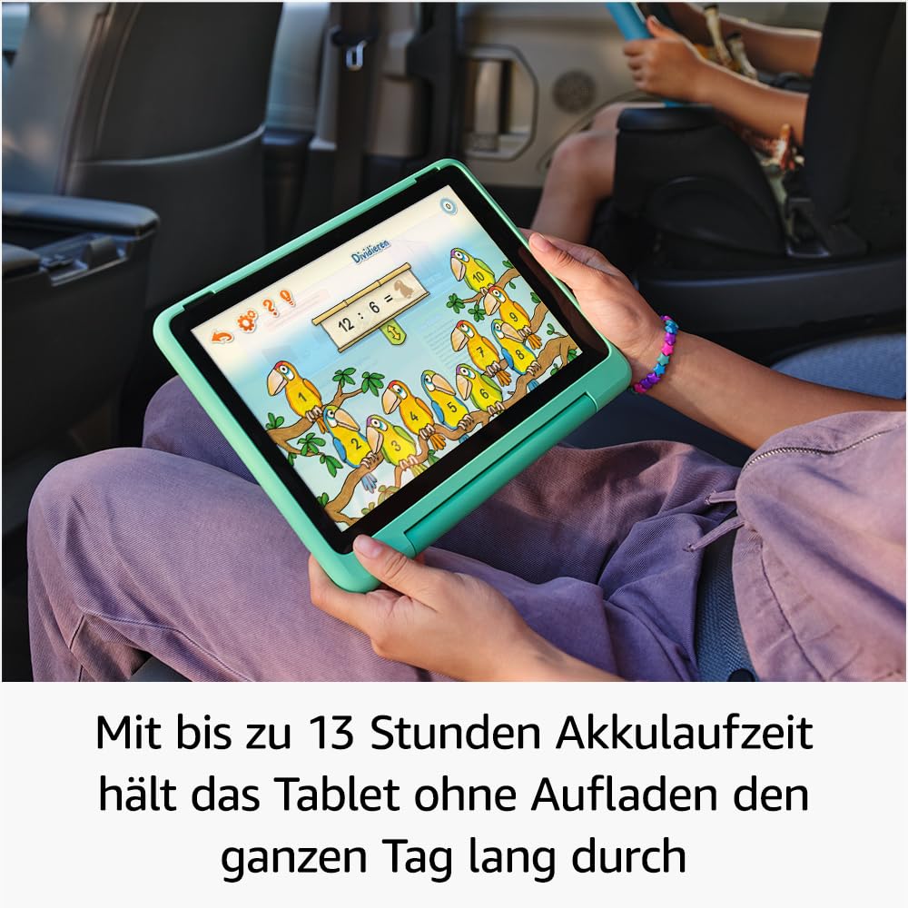 Fire HD 10 Kids Pro tablet (latest generation), for children from primary school age | 10-inch display, long battery life, parental controls and thin case | Version 2023, 32GB, Star Nebula Theme - TG425K