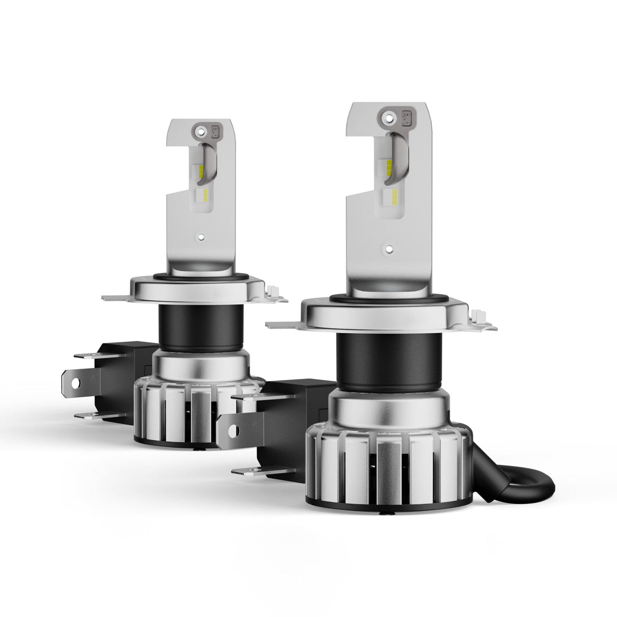 Osram NIGHT BREAKER LED SMART H4/H19; up to 330% more brightness; 6000K, 12V, LED high and low beam with street approval; 2 lamps - 64193DWNBSM-2HB-NEW