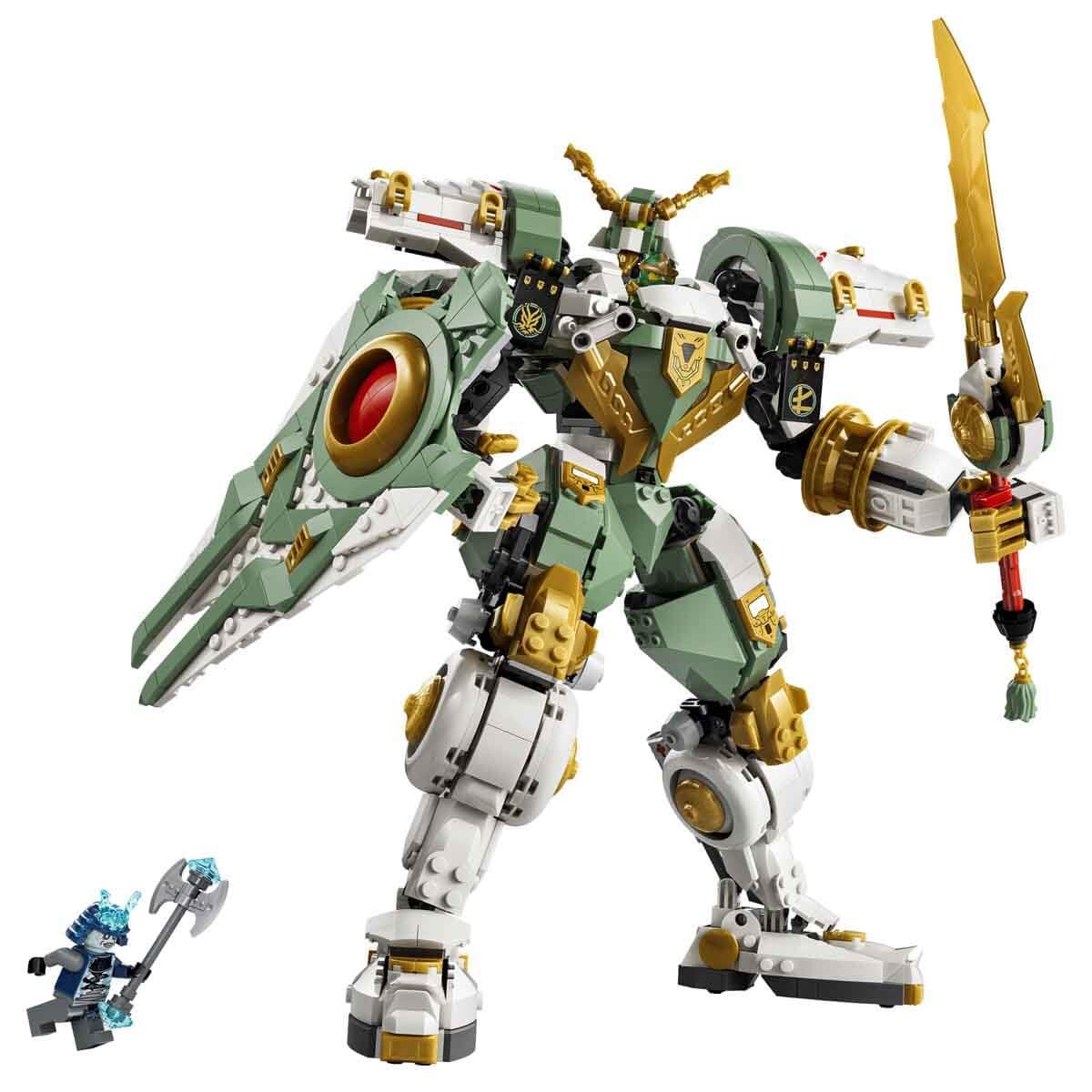 LEGO NINJAGO 15th Anniversary: Lloyd's Titan Mech - Ninja action toy with collectible minifigure, shield and sword - nostalgic gift for boys aged 14 and over and adult fans - 71860