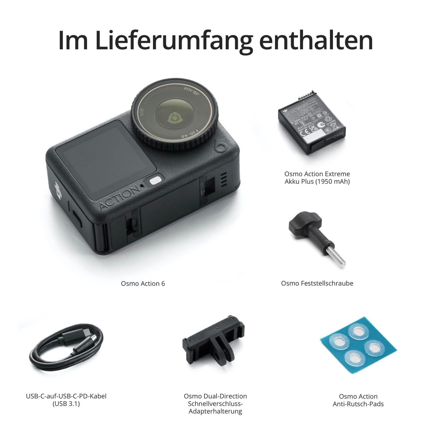 DJI Osmo Action 6 Essential Combo - 6937224136236
