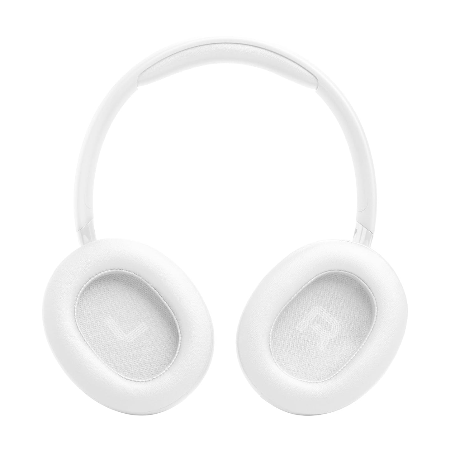JBL Tune 730 BT Wireless Over-Ear Headphones with JBL Pure Bass Sound, Up to 76 hours of music playback, Bluetooth 6.0, lightweight, foldable design, Google Fast Pair, Microsoft Swift Pair, White - JBLT730BTWHT