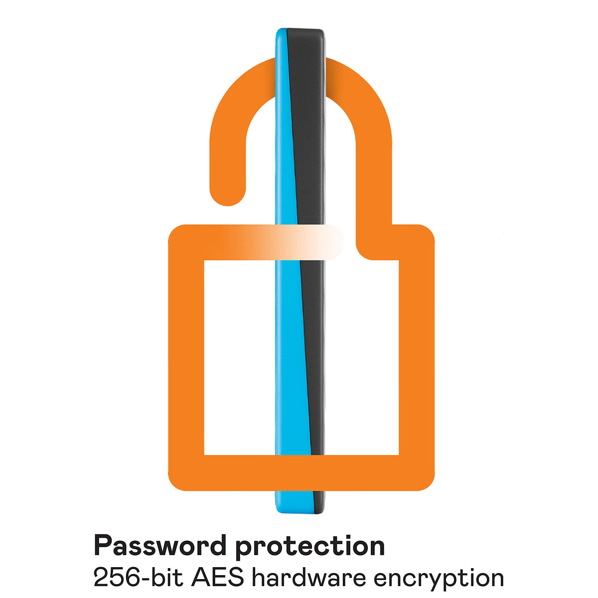 WD My Passport hard disk externă 2 TB (stocare mobilă, design subțire, software descărcabil, backup-uri automate, protecție prin parolă) Albastru - compatibilă și cu PC, Xbox și PS4 - WDBYVG0020BBL-WESN