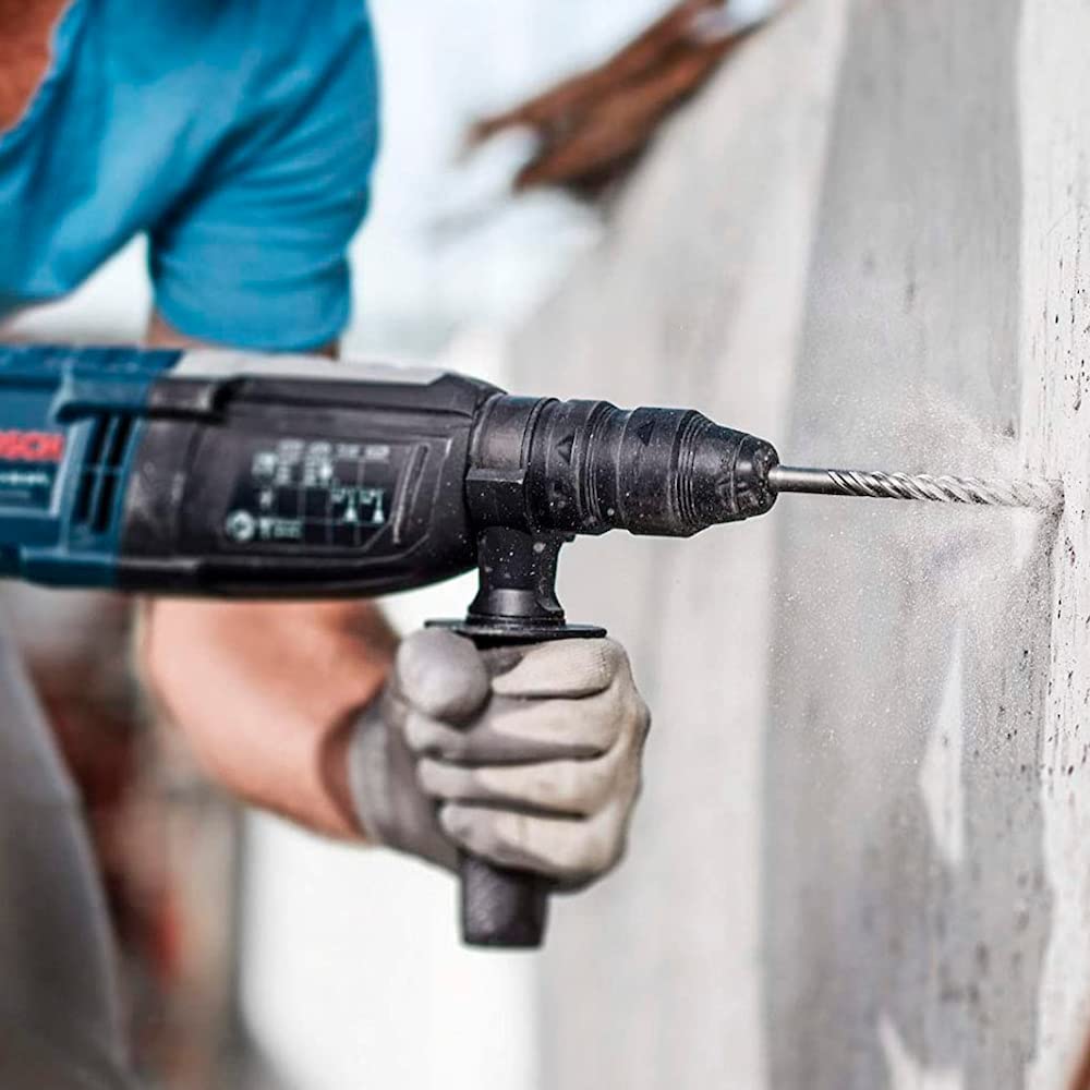 Bosch 1x PRO SDS plus-5X Hammer Drill (for reinforced concrete, concrete, Ø 22.00 mm, Professional Accessories Rotary Hammer) - 2608836645