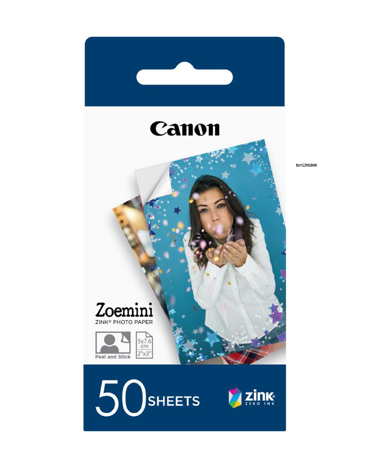 Canon Zink™ Photo Paper - Self-Adhesive 2x3" Photo Paper (50 Sheets) - Print cell phone photos for personalized stickers - Zoemini - Zoemini ZINK