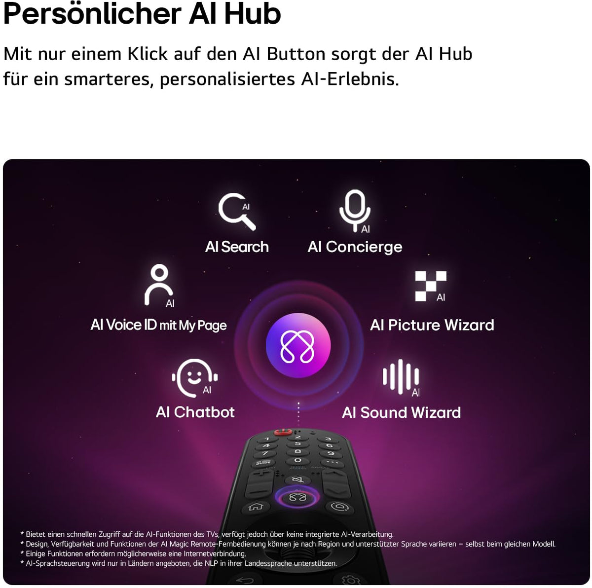 LG 43QNED7EB3C TV 43 Zoll, 1090 Mm, 4K QNED Mini LED AI, α7 Gen9 Prozessor, webOS 26, 60Hz, VRR, Modelljahr 2026