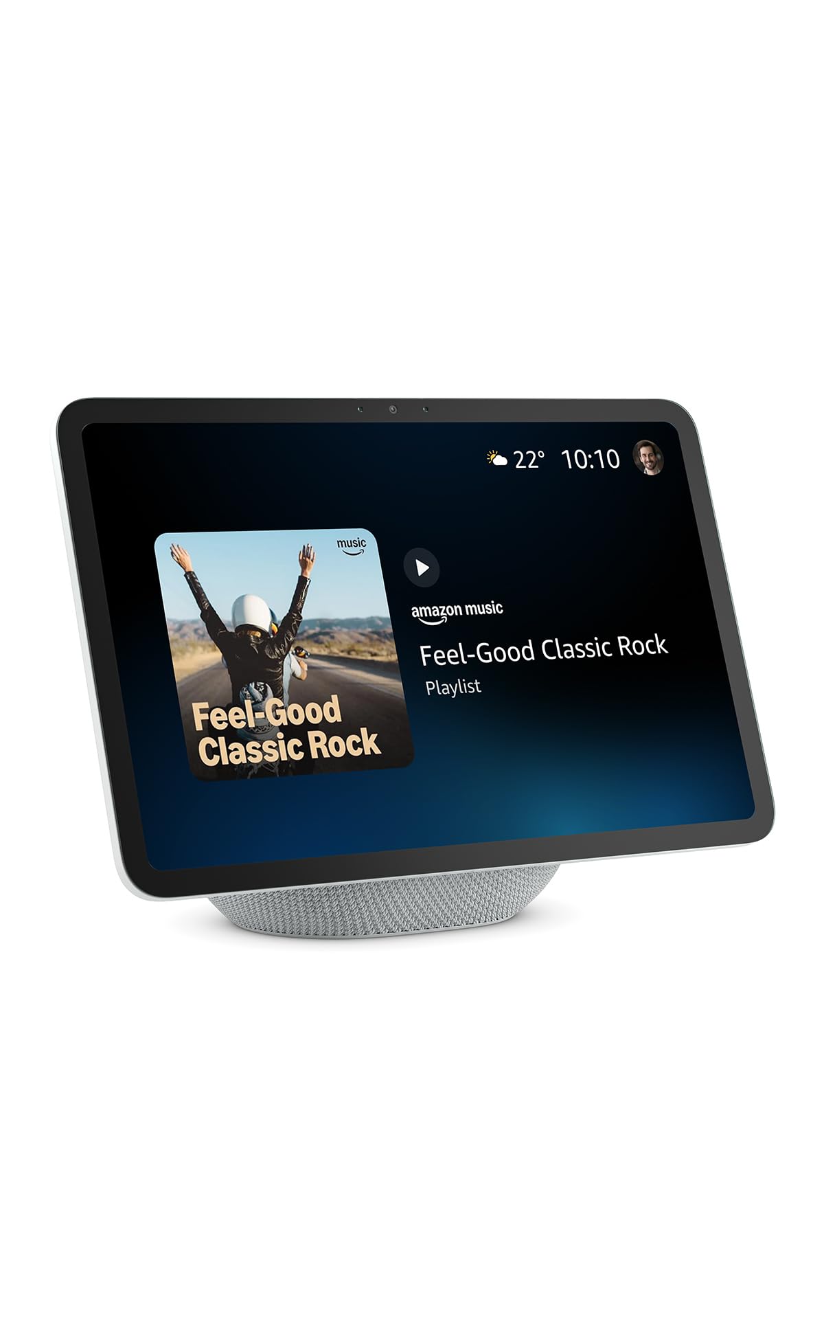 Amazon Echo Show 11 (latest generation) - Brilliant 11-inch display in Full HD resolution with larger screen area and 3D audio, white, with Alexa+ Early Access - E78T24