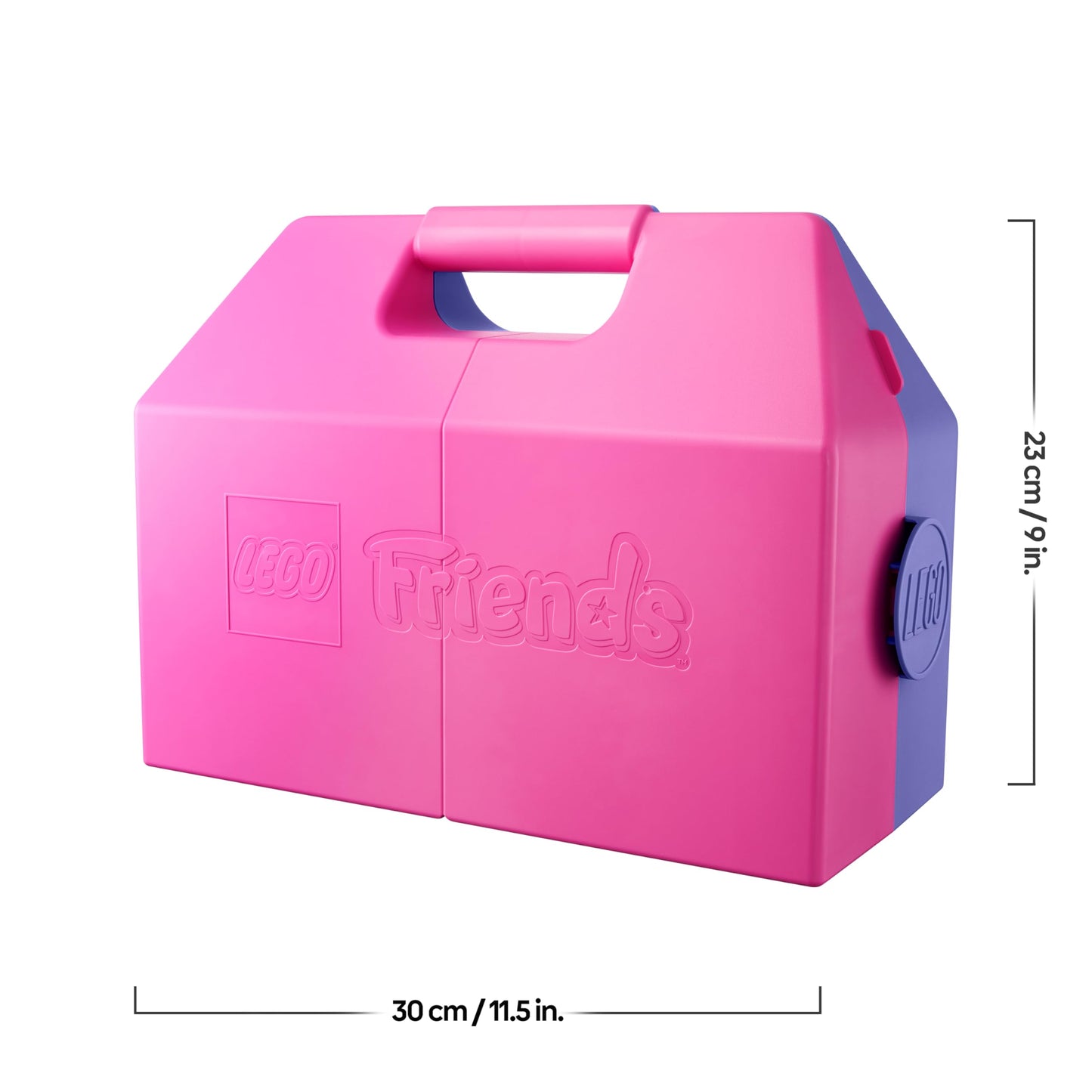 LEGO Friends Creative Dollhouse Suitcase - Travel Toy with 8 Room House, 2 Minifigures & Accessories - Children's Room Decoration - Gift Idea for Girls Ages 6 and Up - 42697