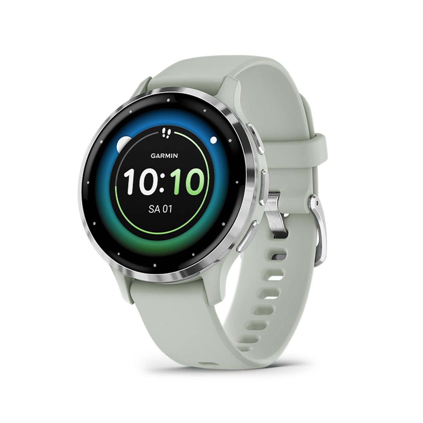 Garmin Venu 3S 41mm – fitness smartwatch, 1.2" AMOLED touch display, up to 10 days battery life, 30+ sports apps, Bluetooth telephony and voice assistance, music, GarminPay, wheelchair mode - 010-02785-01