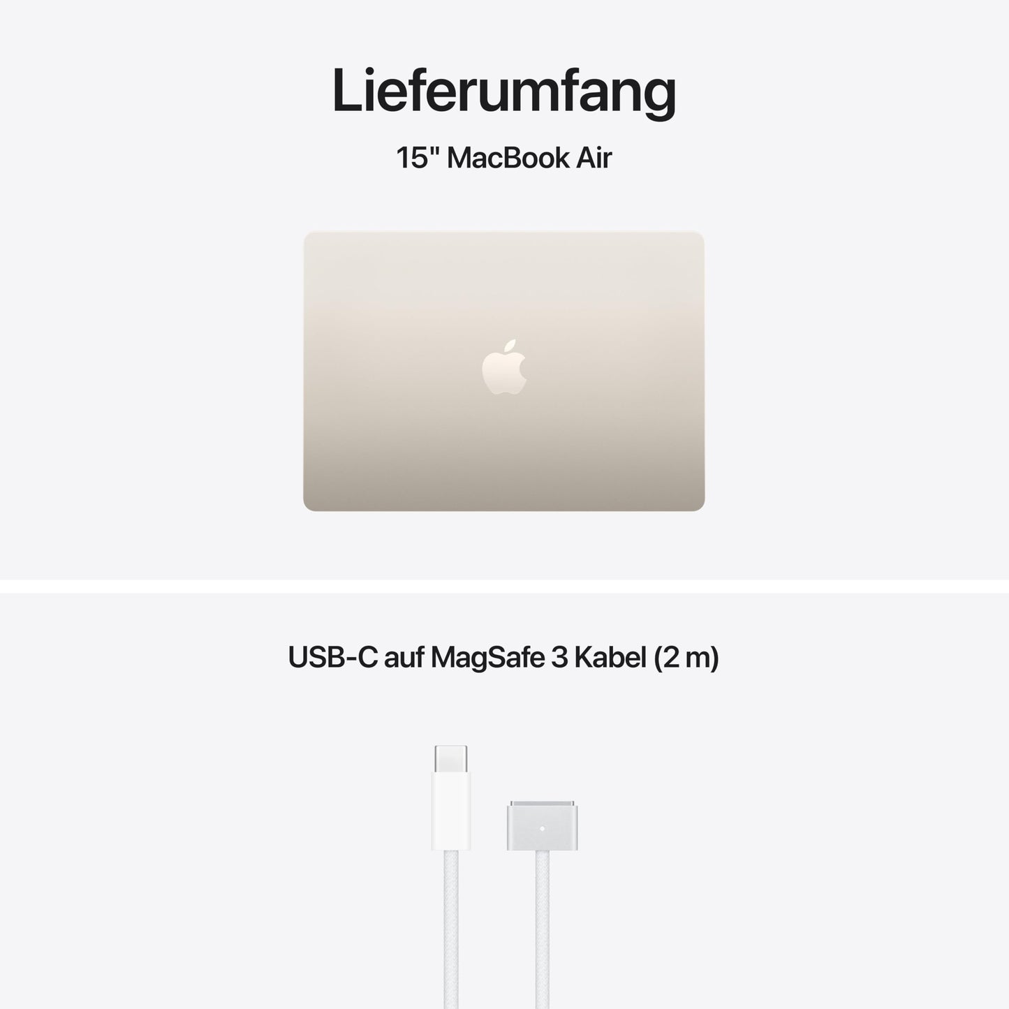 Apple MacBook Air 15" M5 16GB 1TB SSD Starlight MDVE4D/A