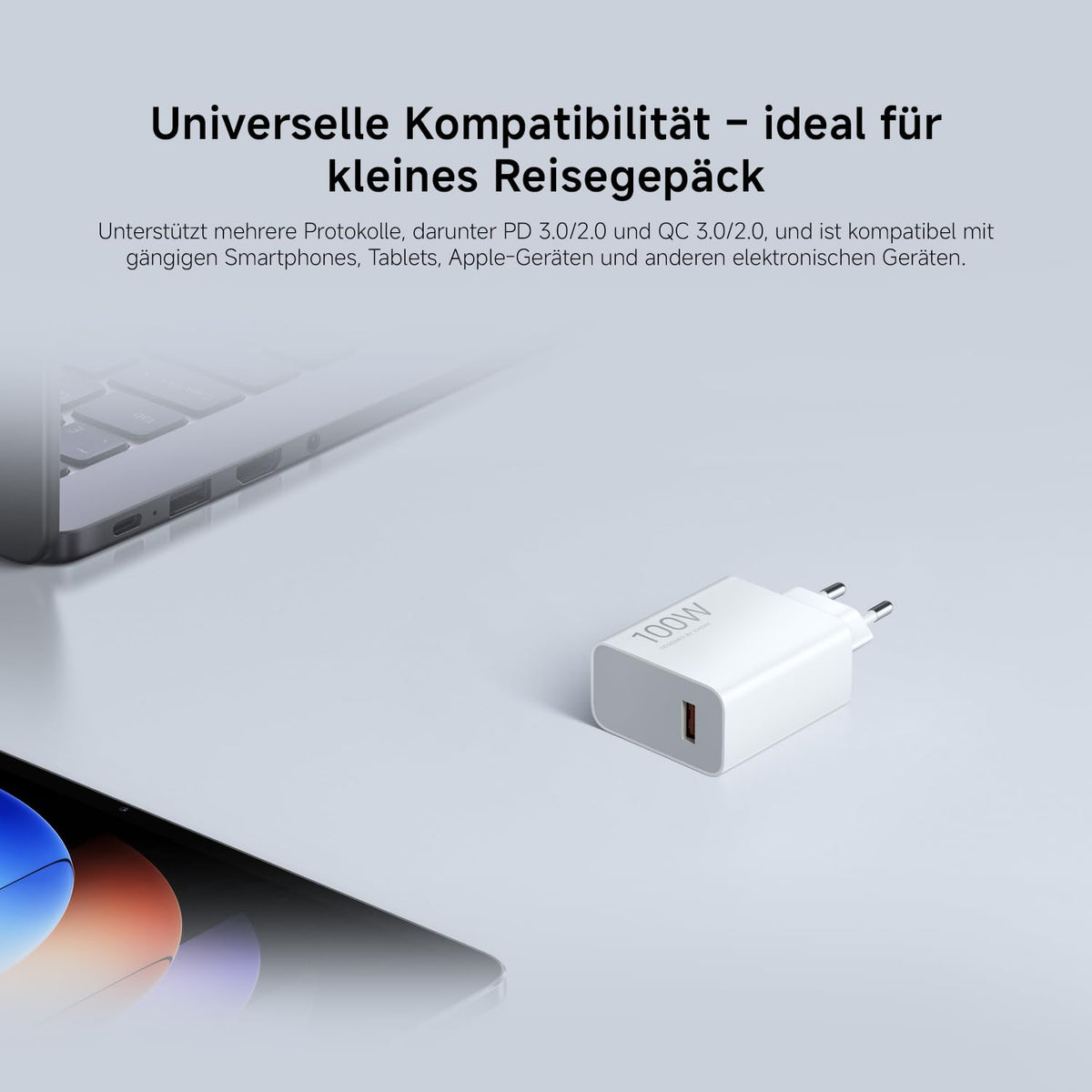 XIAOMI 100W Fast Charger Combo with USB-A Cable