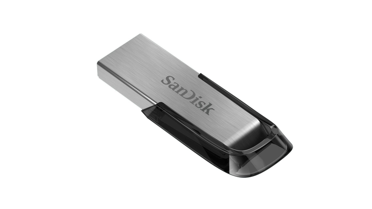 SanDisk Ultra Flair USB 3.0 Flash Drive 64GB (Durable and Elegant Metal Housing, Password Protection, 150MB/s Read) Black - SDCZ73-064G-G46