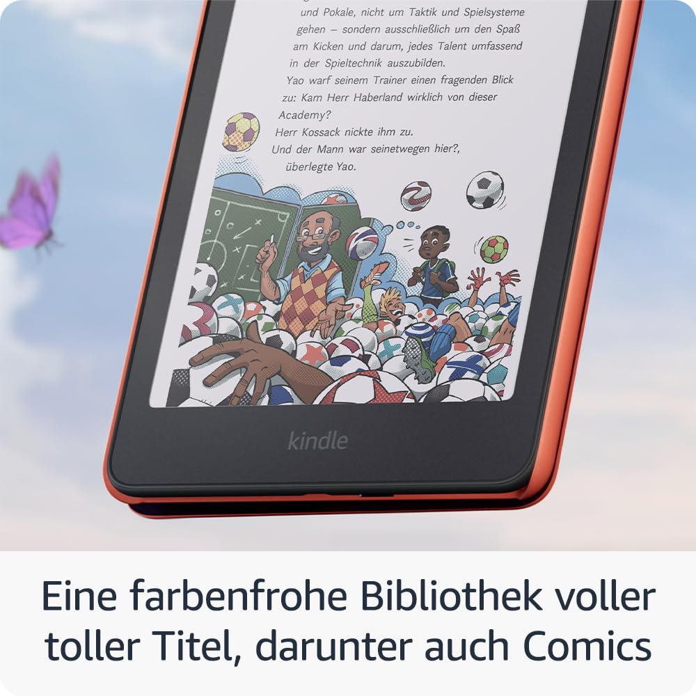 Amazon Kindle Colorsoft Kids (latest generation) - The first color Kindle for children, with case - 16 GB - Star Time - SA58CB
