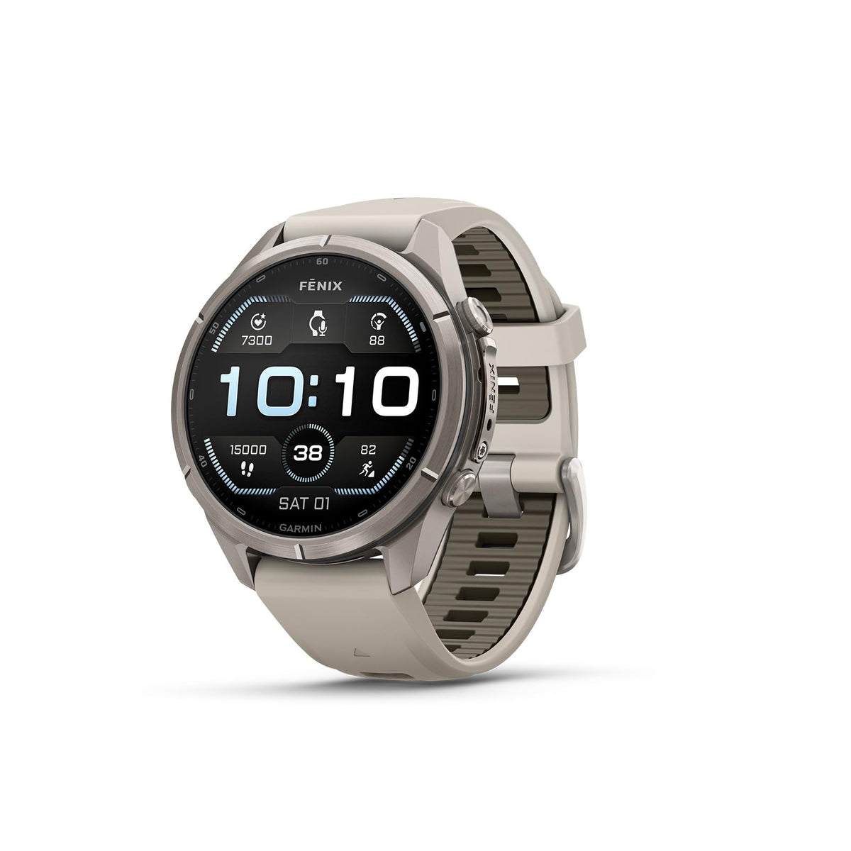 Garmin Fenix 9 Pro, 43 mm, GPS-Multisport-Smartwatch, Titan - 010-04335-86