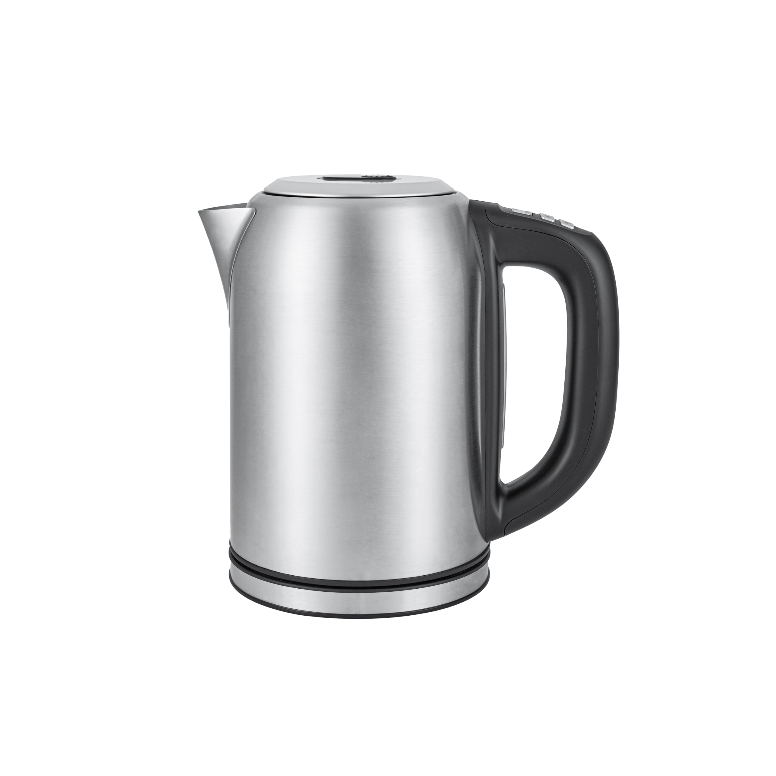 Amazon Basics Fierbător din oțel inoxidabil cu afișaj digital, controler Strix, funcție de menținere la cald, control al temperaturii, 1.7L (ștecher UE), argintiu - WK8315JEEK-EU