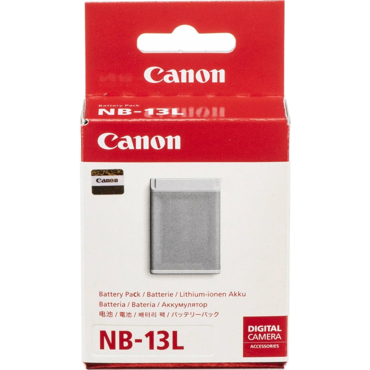 Canon NB-13L Akku gri pentru Canon PowerShot G7X 9839B001AA Negru - NB13L