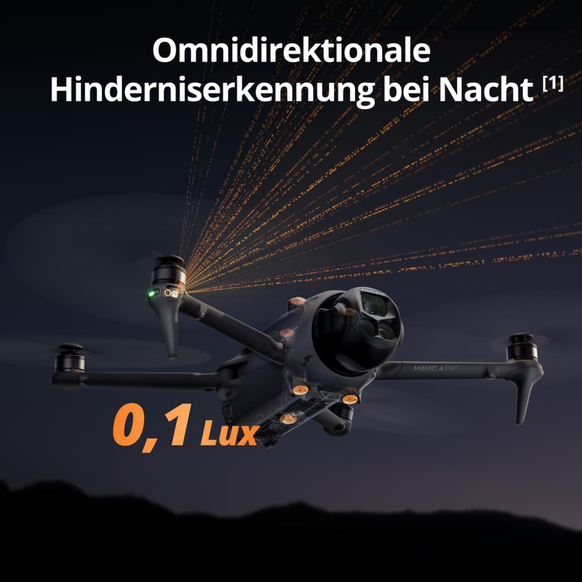 DJI Mavic 4 Pro drone with DJI RC 2, flagship triple camera drone with 100 MP 4/3 CMOS Hasselblad camera, camera drone for professionals, 30 km video transmission, 51 min. max. flight time - 6937224109933