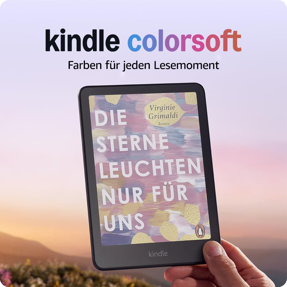 Amazon Kindle Colorsoft (latest generation) – With color display and front light with adjustable color temperature – 16 GB - SA58CB