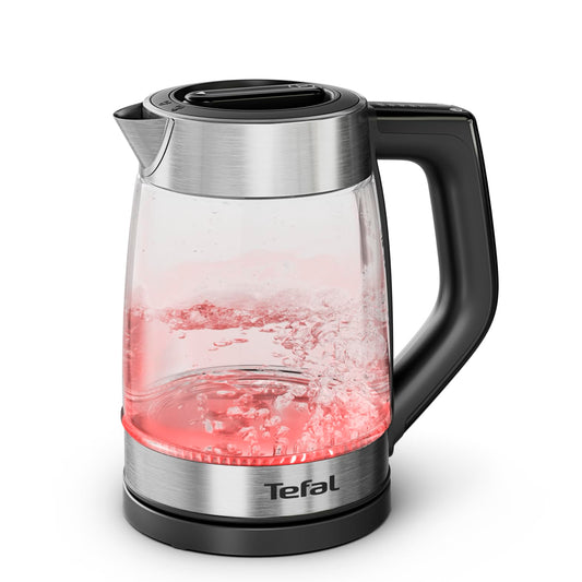 Tefal Express electric kettle, 1.7 L, handle control, color display - KO760DE0
