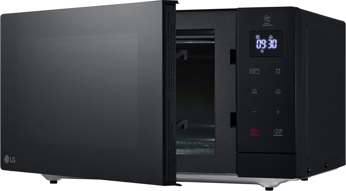 LG MH7032JAS Microwave (30 L, 1000 W) with Grill (LED Display, 28 Automatic Programs, Easy to Clean), Black