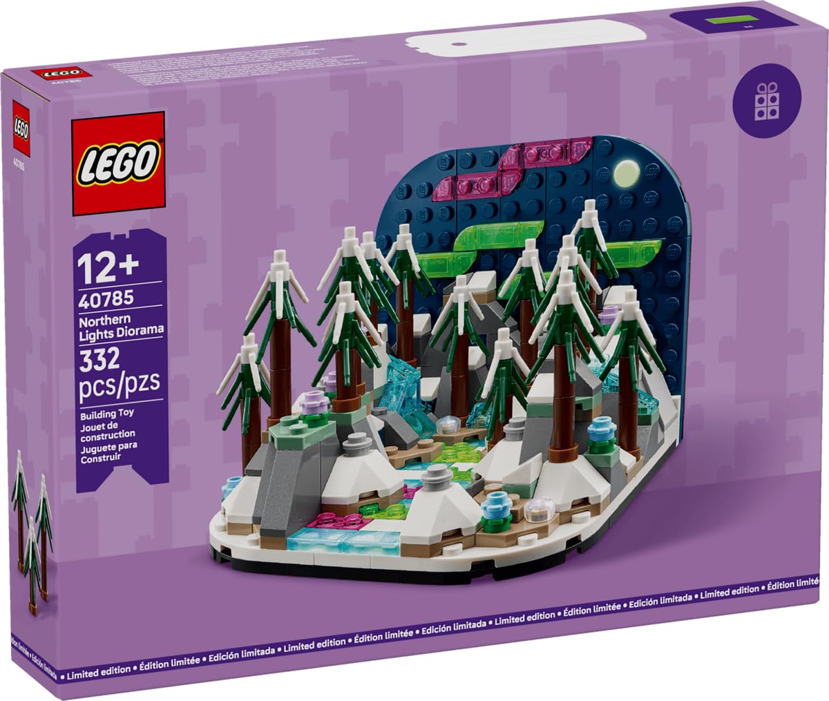 LEGO® Promotional 40785 Diorama Northern Lights VIP Collection Series Christmas