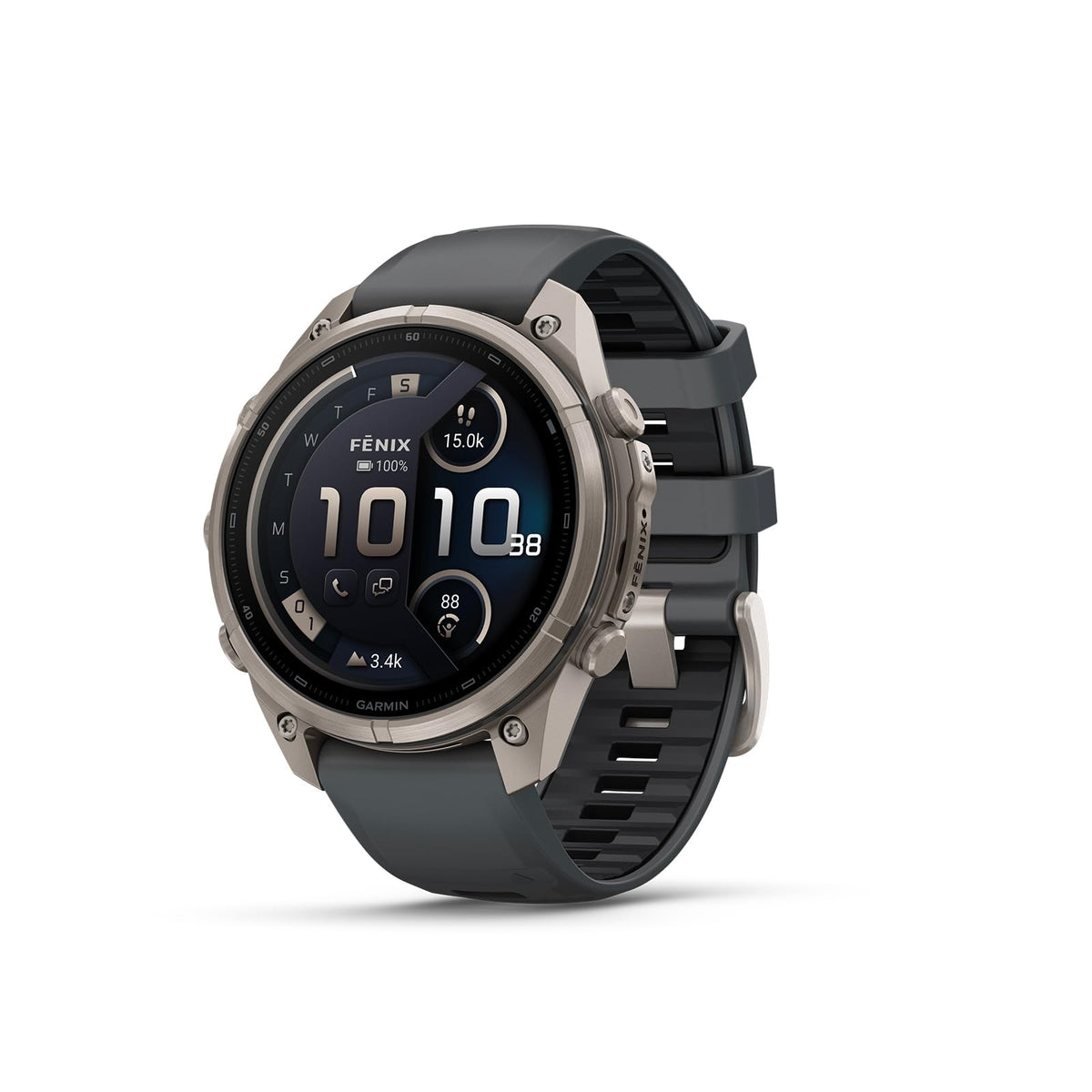 Garmin Fenix 9 Pro inReach, 47 mm, GPS Multisport Smartwatch, Titanium - 010-04336-21