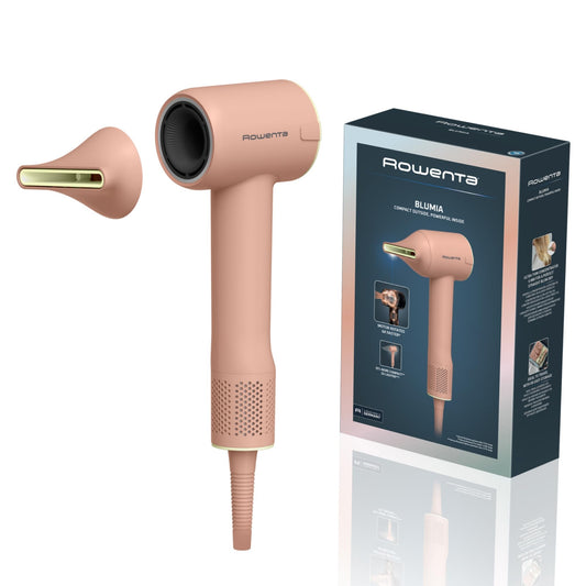Rowenta Blumia Hair Dryer, High-Speed Motor, 6-mm Magnetic Nozzle - HY5N11E0