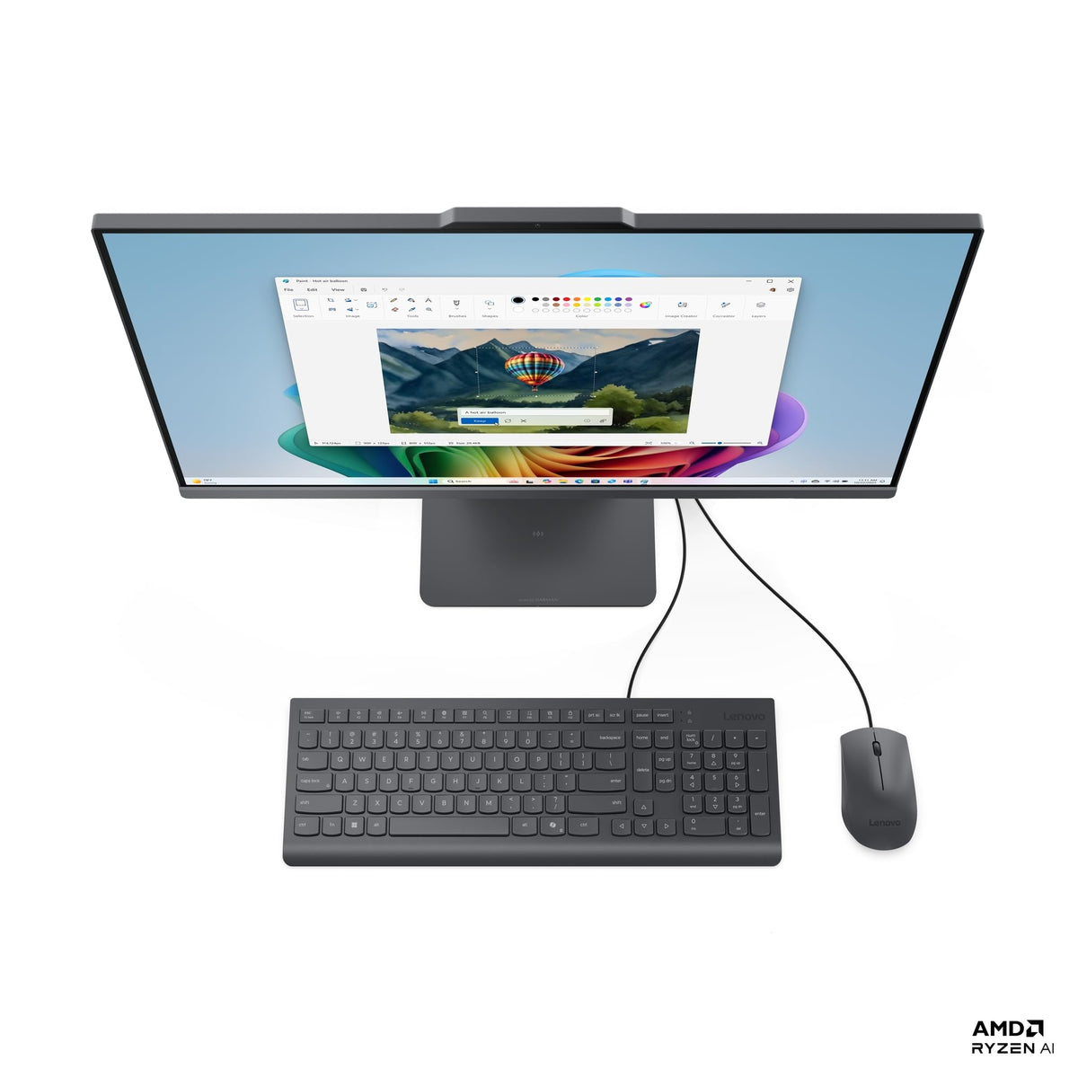 Lenovo IdeaCentre All-In-One | 27" FHD Display | Ryzen 7 250 | 16GB | 1TB - F0JE0029GE