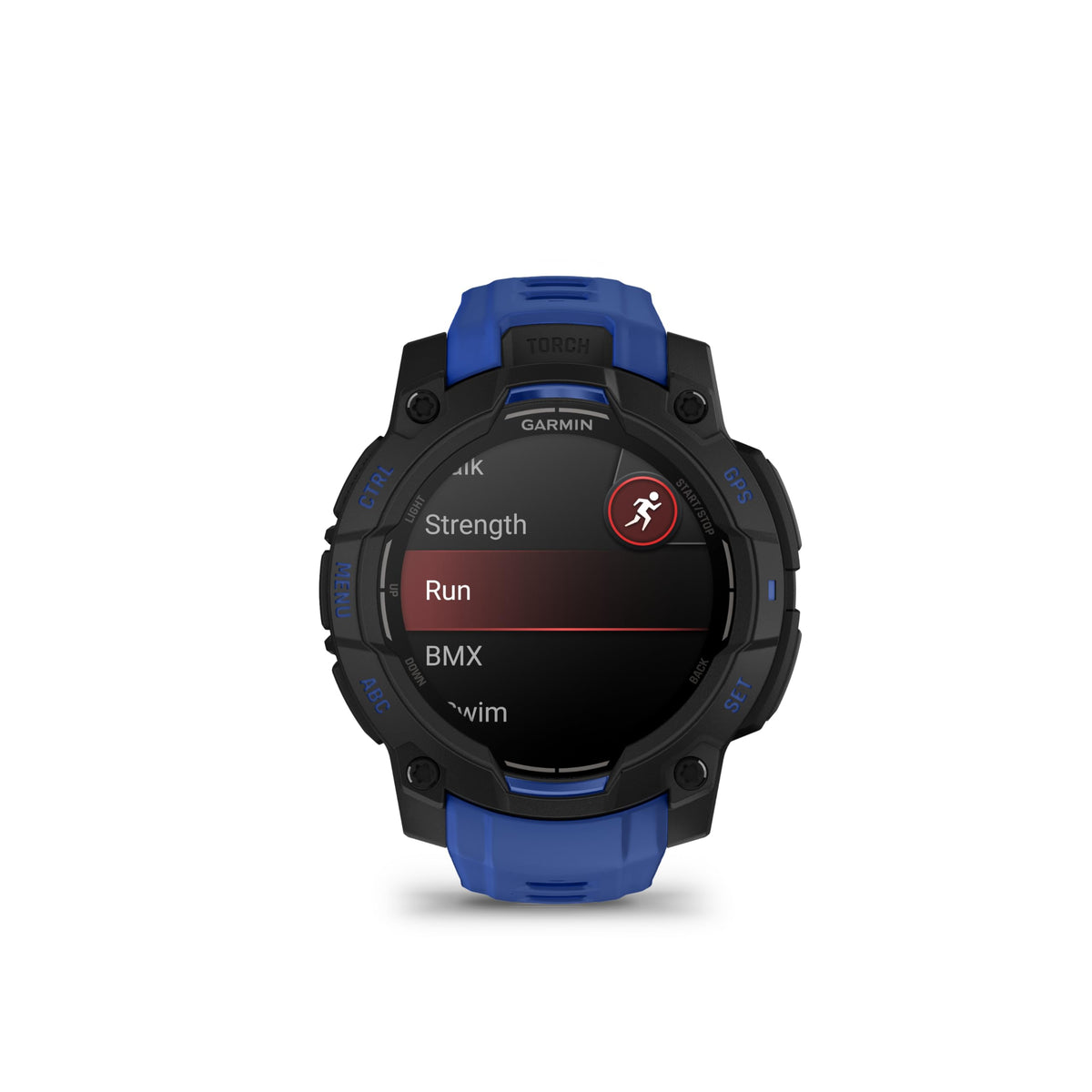 Garmin Instinct 3 45mm AMOLED – Ceas inteligent multisport, display de 1,2", autonomie a bateriei de până la 18 zile, peste 80 de aplicații sportive, funcție de navigație, caracteristici inteligente, lanternă cu LED, rezistent la apă - 010-02936-03