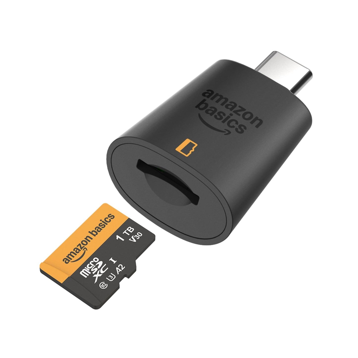 Amazon Basics 1TB microSDXC Card with Adapter, Read Speed up to 200MB/s, Pack of 1 - LSMICRO1TBGU3-H