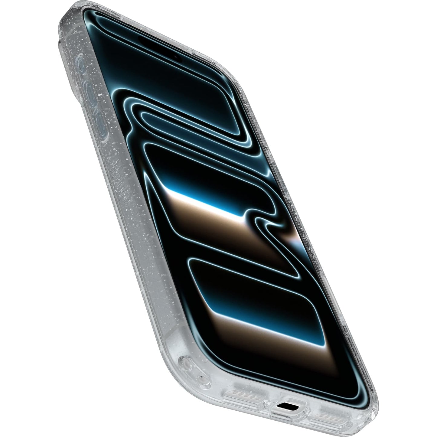 OtterBox Symmetry Series Clear MagSafe Transparent Case for iPhone 17 Pro Max, Shockproof Drop Proof Protective Case, 3X Military Grade Tested, Stardust - 77-98863