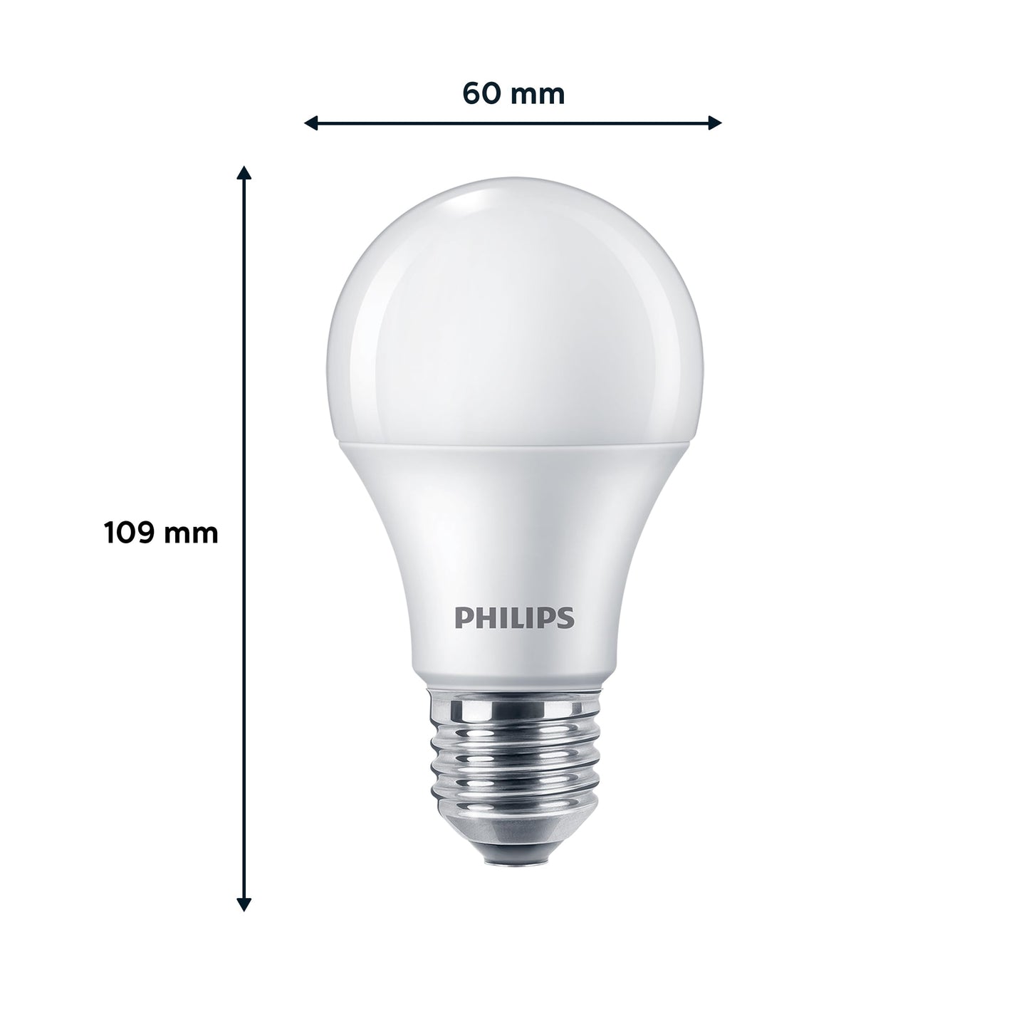 Philips LED Lamp 75W A60 E27 6-pack (8720169324671)