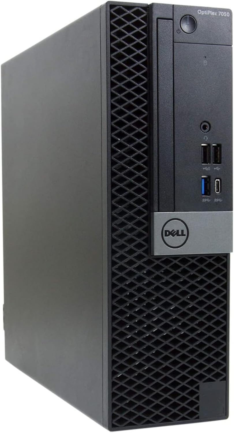 Dell Vostro 7050 SFF PC Desktop Computer, Windows 11 Pro + Office 2021, Intel Core i7-6700 RAM 32 GB DDR4 SSD 1TB HDMI Display Port (Refurbished) (DELL-7050-SFF-I7-32-1TB)