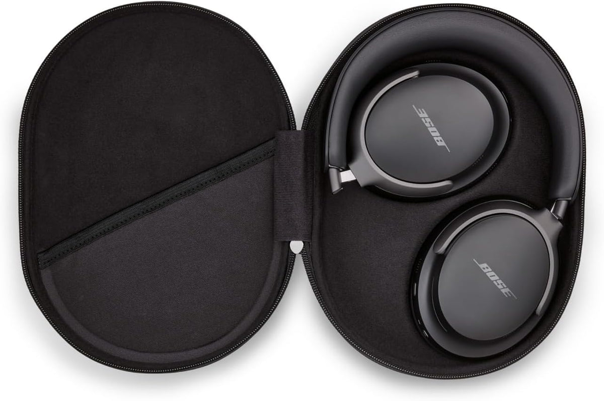 Bose QuietComfort Ultra Headphones Over-Ear - Căști cu Noise Cancelling pentru sunet spațial, căști Spatial Audio, până la 24 de ore autonomie, căști de înaltă calitate cu sunet surround, negru - 880066-0100