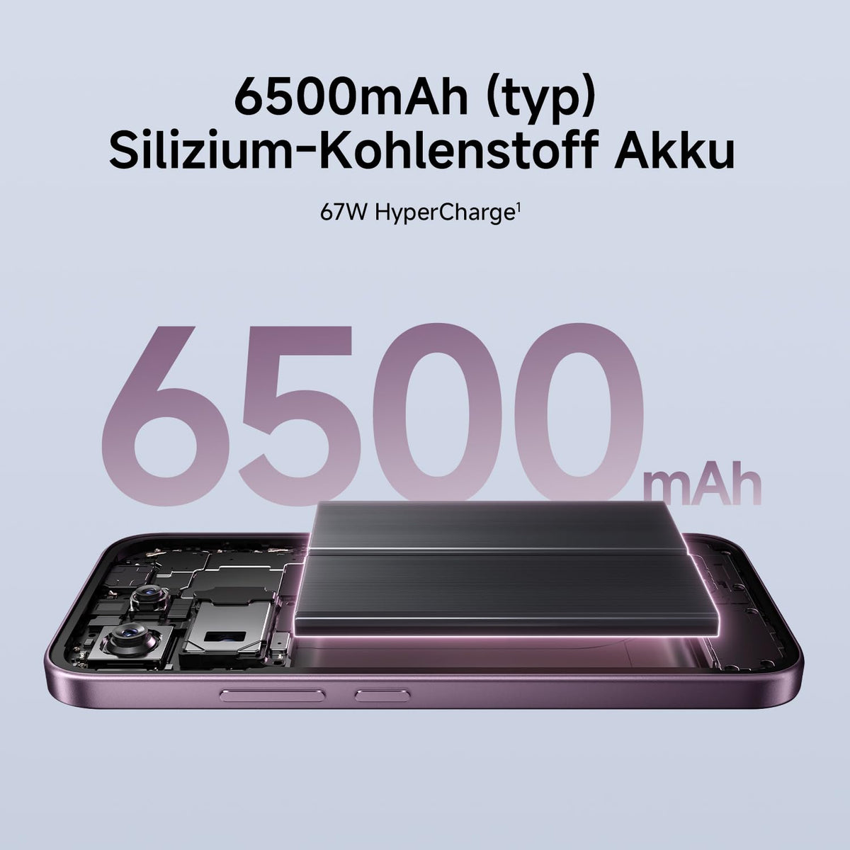XIAOMI 17T Smartphone 12+256GB, 6500mAh Battery, Leica 5X Telecamera, Violet
