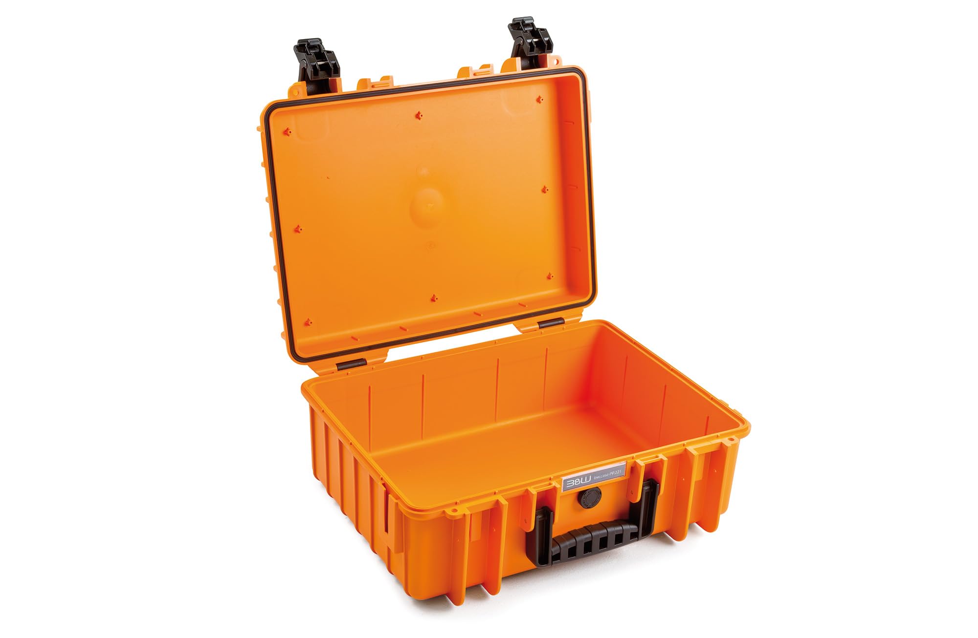 B&W International multi-purpose case Outdoor 5000 (PP.221) orange - empty case - waterproof (IP67), dustproof, impact-resistant, extremely robust - 5000/O