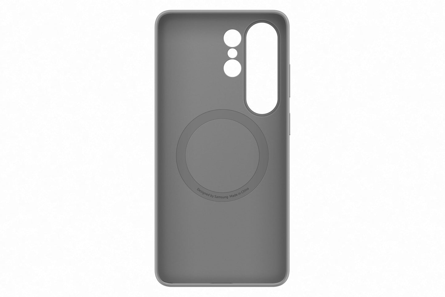 Samsung Silicone Magnet Smartphone Case EF-ES948, case for the Galaxy S26 Ultra, mobile phone case with magnetic ring for attaching accessories, silicone, protective case, shockproof, thin and easy to grip, grey - EF-ES948CJEGWW