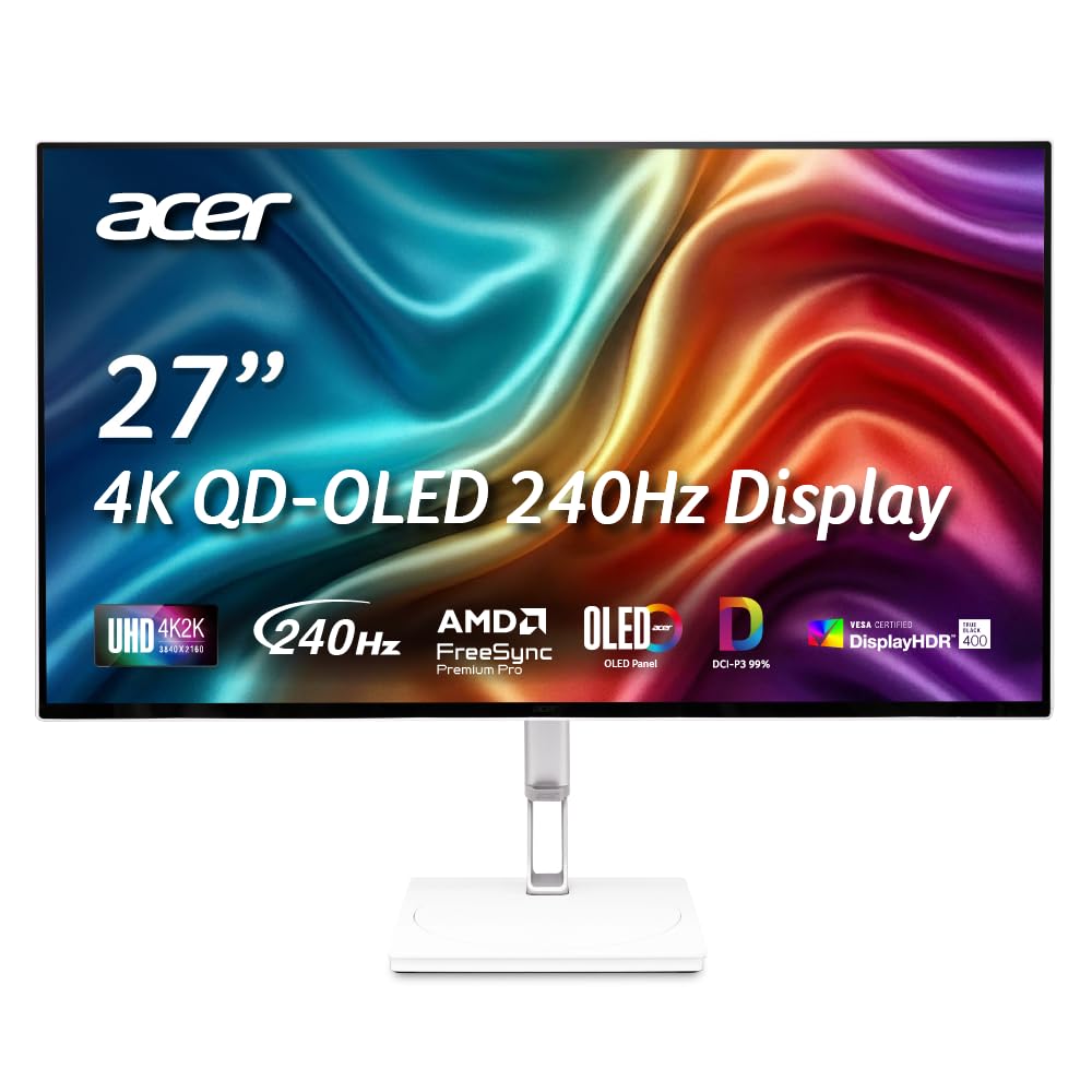Monitor OLED Acer CE270KX 27 Zoll (67,3 cm) 4K, 240Hz - UM.GC0EE.X01