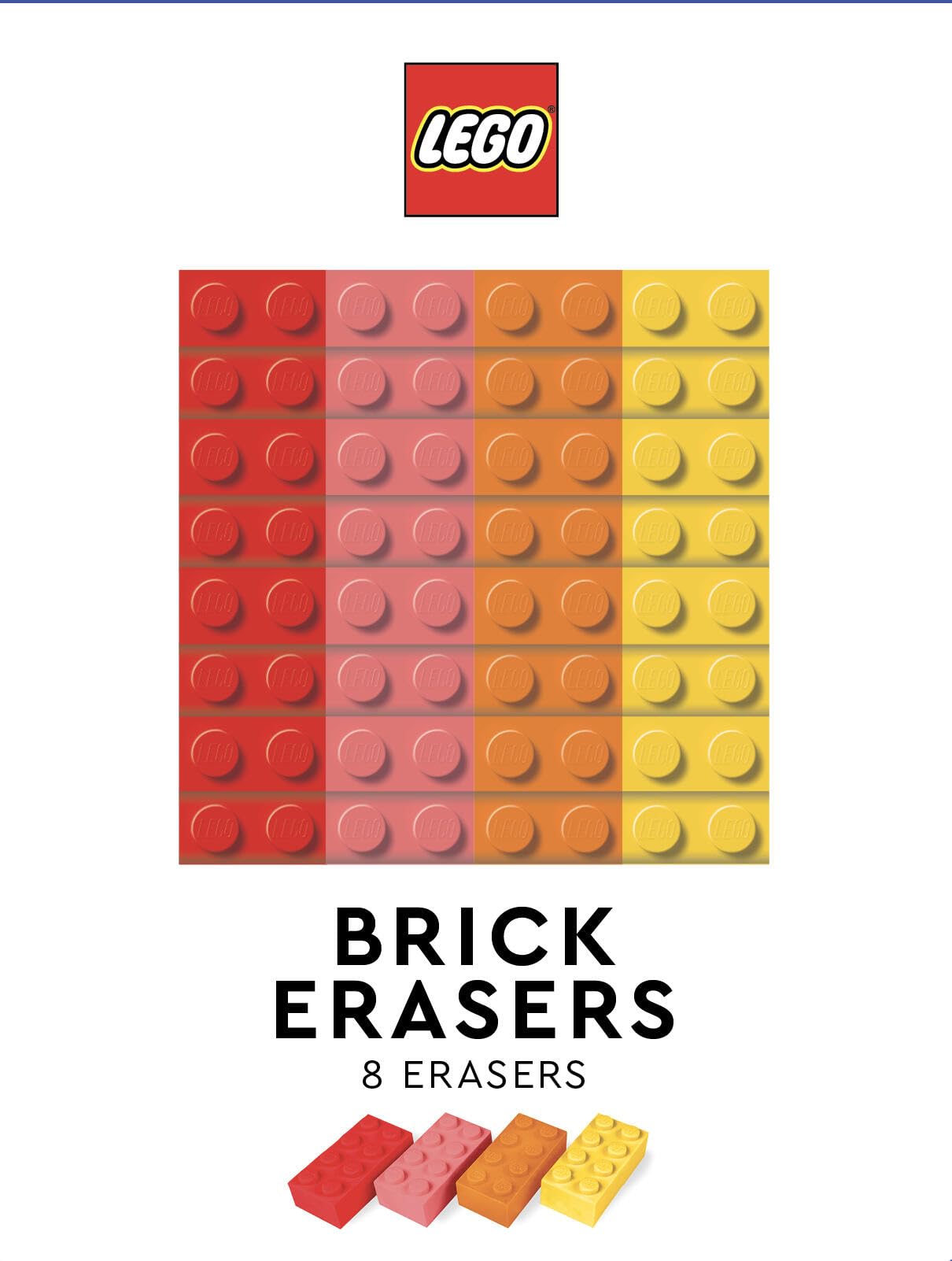 LEGO Brick Erasers (Multicolor) - 9781797235219