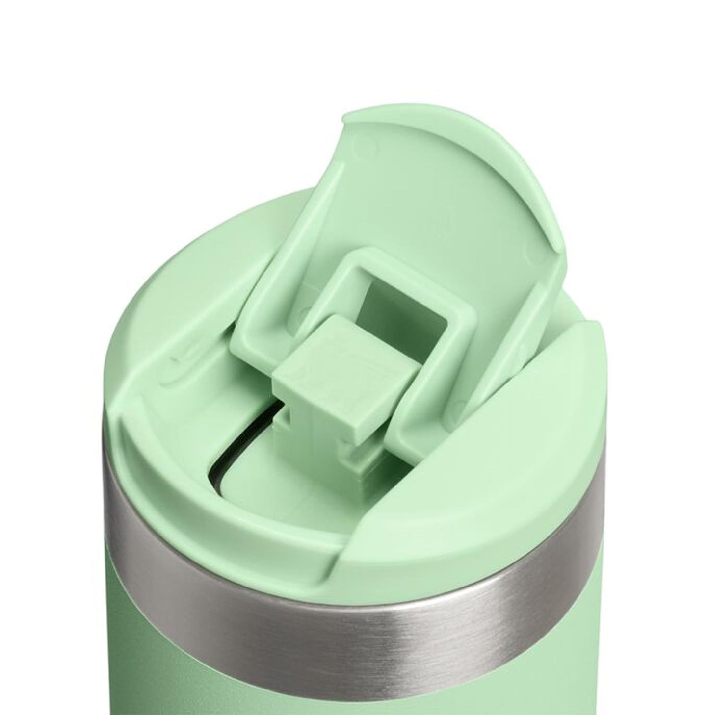 Stanley 1913 Aerolight Transit Thermo Mug 0.35L - Keeps Hot for 4 Hours - Dishwasher Safe - Coffee Mug To Go Leak-Proof - Compatible with Common Car Drink Holders - Pistachio - 100000111669