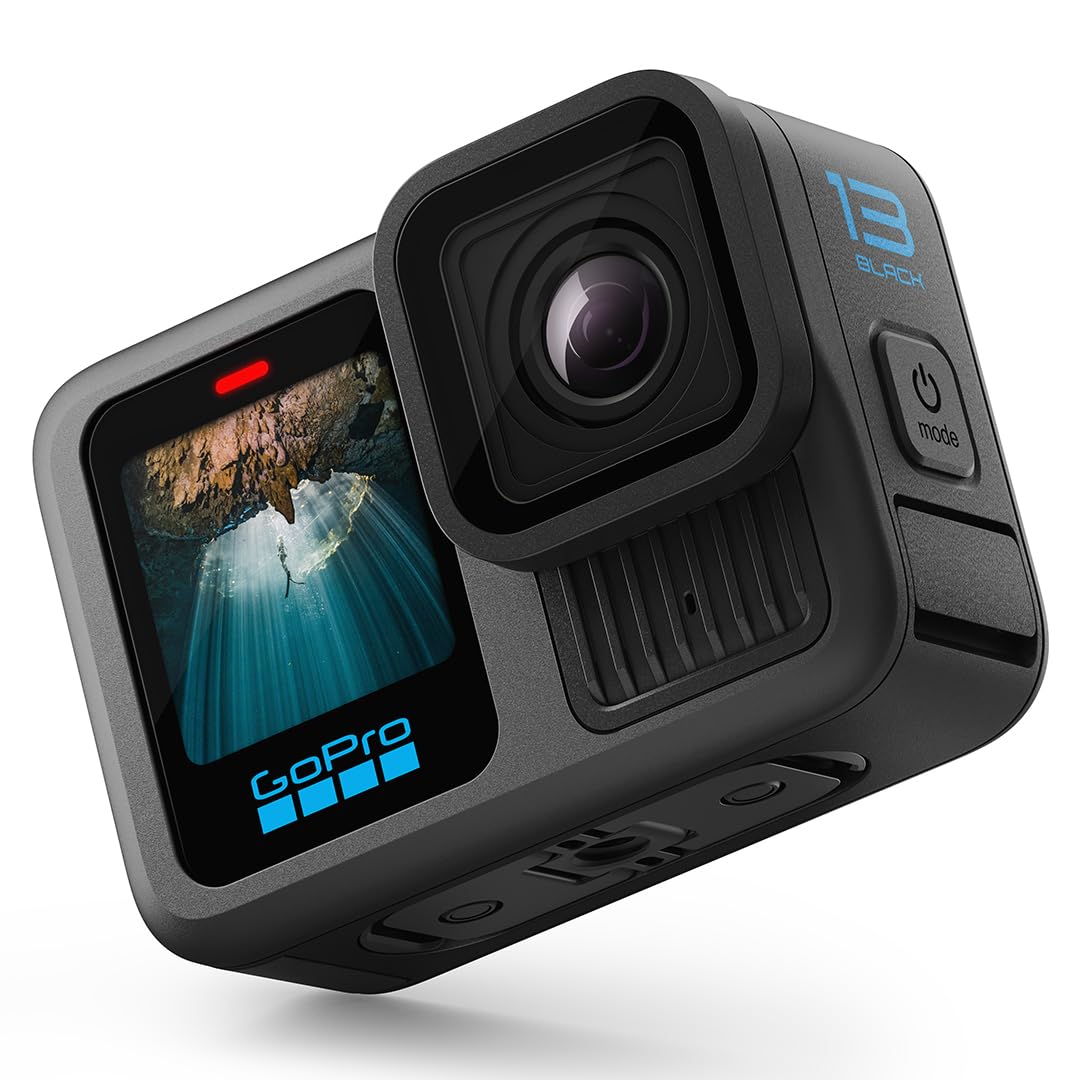 GoPro HERO13 Black – wasserdichte Actionkamera mit 5,3K60-Video  CHDHX-131-RW