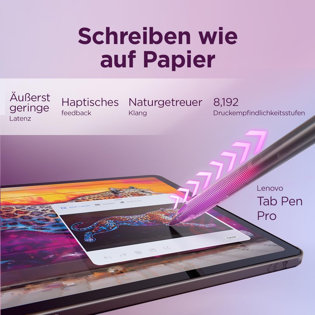 Lenovo Yoga Tab | Tablet | AI | 11.1" | 12GB | 256GB | Android | Seashell - TB710FU
