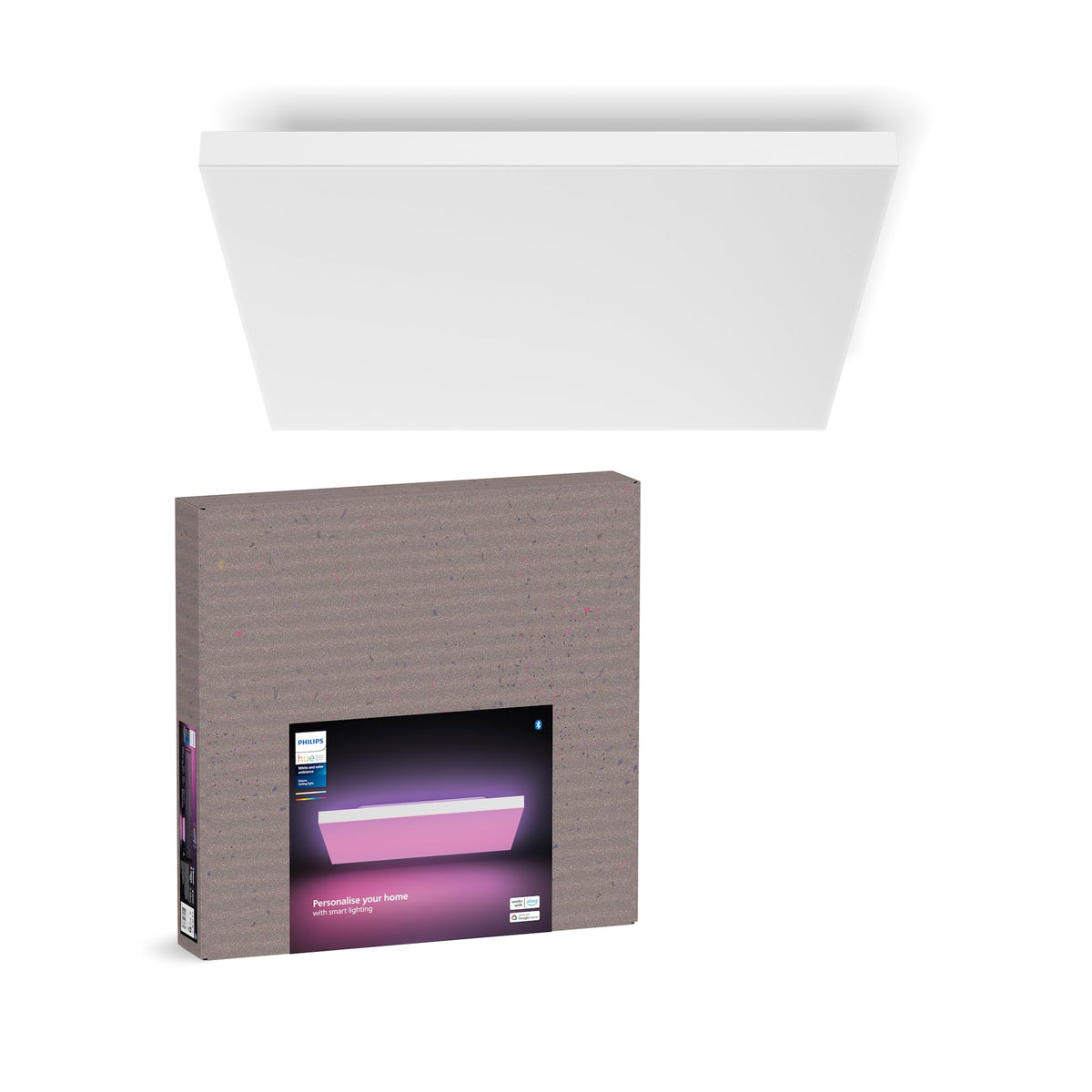 Philips Hue Datura Panel Light, 60 x 60 cm, Square - 8720169277670