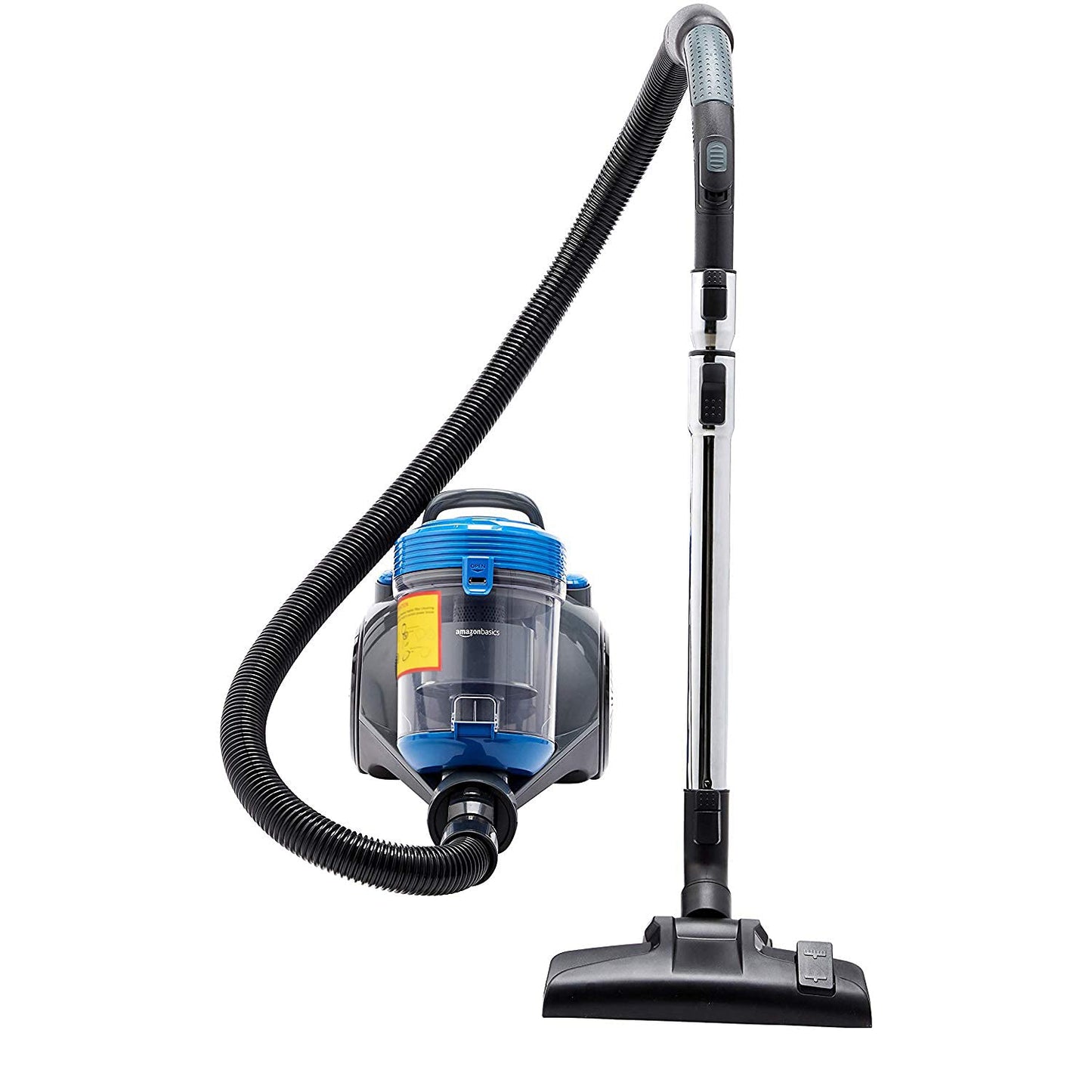 Amazon Basics Powerful Bagless Vacuum Cleaner, Includes Dust and Crevice Tool, Black and Blue - VCS35A17K0A