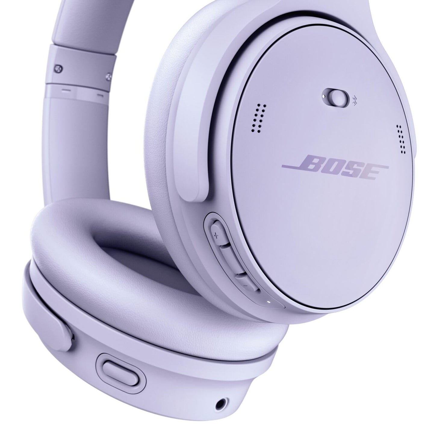 Bose QuietComfort wireless headphones with microphone and noise canceling, Bluetooth over-ear headphones with noise canceling, up to 24 hours of battery life, light lilac - Limited Edition - 884367-1200